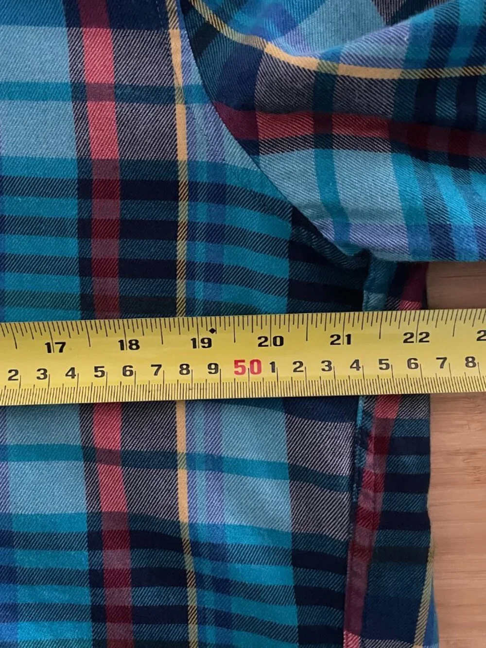 Gant Madras Plaid Button Up Shirt - Cotton/Cashmere Blend - Size L - Picture 7 of 9
